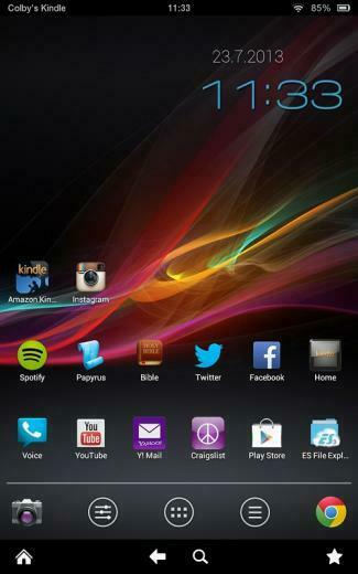 Installing Alternate Wallpaper Kindle Fire HD