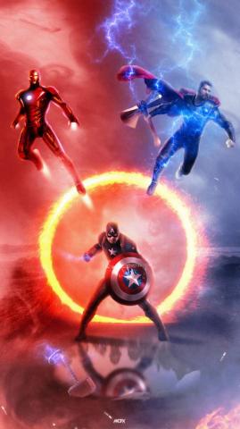 Iron Man Thor Captain America HD