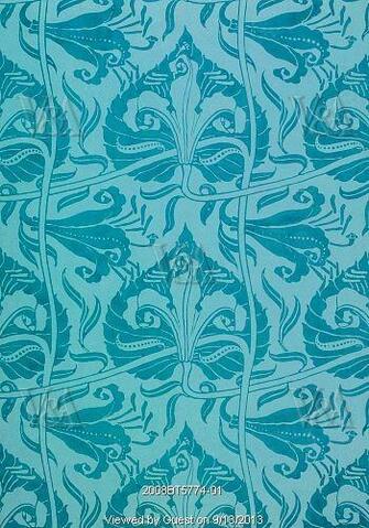 Lily Wallpaper By Walter Crane Manufactured Jeffrey