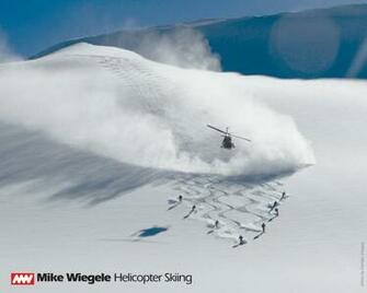 Best Heliskiing Mountain Scenery Wallpaper Screensaver Canada