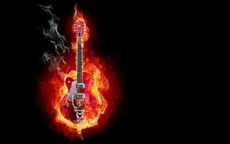 Black And Red Fire HD Wallpaper