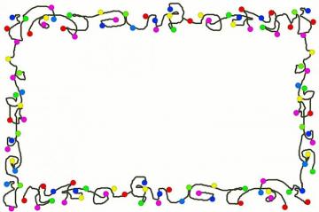 Christmas Lights Clipart Border HD Wallpaper And