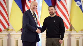Biden In Ukraine President Visits Volodymyr Zelenskyy Kyiv Photos