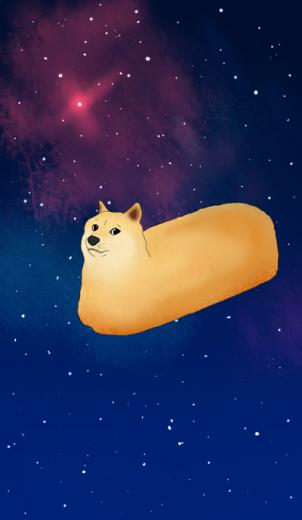 Doge Twinkie Wallpaper Space Shibe By