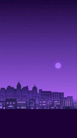 Aesthetic Purple Wallpaper