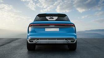 Audi Q8 Wallpaper High Definition Flowers