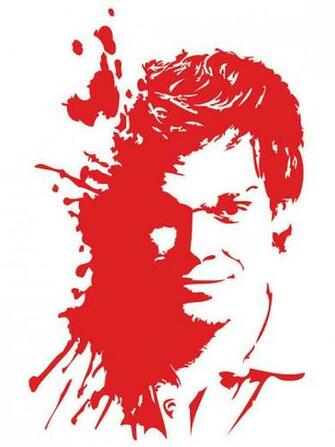 Blood Splatter Background Dexter Spatter Decal By