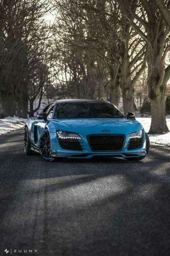Audi R8 iPhone Wallpaper Top Background