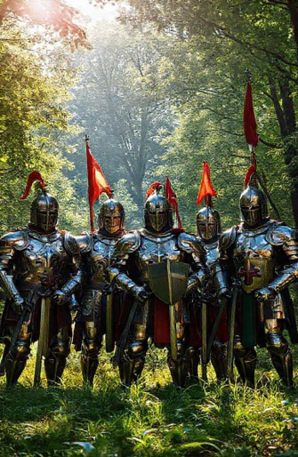 Medieval Knights Wallpaper