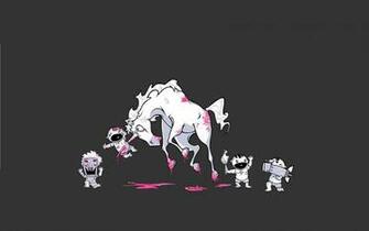 Cartoon Unicorn Widescreen Art Desktop HD Wallpaper
