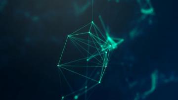 Wallpaper 4k Geometry Cyberspace Digital Lines