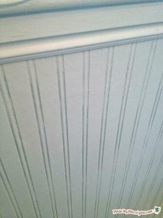 Try Out A New Look With Wallpaper That Looks Like Beadboard Here S