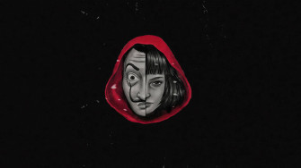 Money Heist Dali Mask Tokyo Wallpaper
