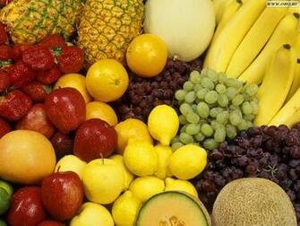 Wallpaper Various Fruits World