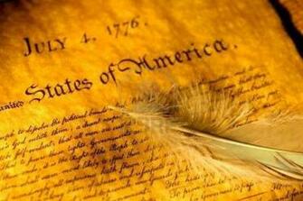 The Declaration Of Independence Wallpaper