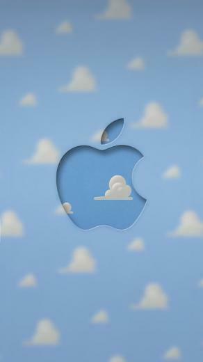 Toy Story Clouds iPhone Wallpaper