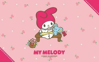 My Melody Koala Pink Wallpaper Cute