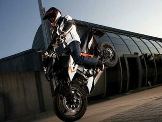 Ktm Duke Stoppie Motorcycle Wallpaper Bikes And
