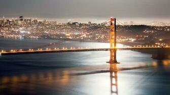 Architecture Golden Gate Bridge San Francisco City Skyline Cities