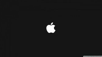 Apple Background Black Wallpaper Image