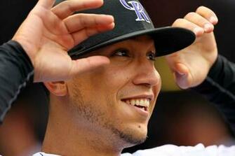 Carlos Gonzalez Rockies Fielder