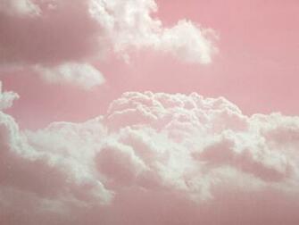 Pink White Clouds By Pen And Mouse