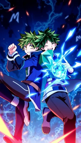 Bakudeku Phone Wallpaper