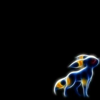 Pokemon Espeon Umbreon Black Background Wallpaper