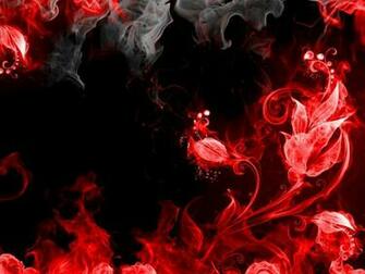 Red Smoke Wallpaper