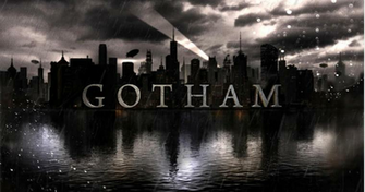 Gotham In The Background Of Bat