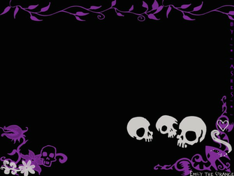 Url Pic2fly Emily The Strange Wallpaper Artwork Html