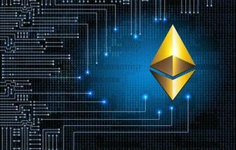 Wallpaper Blue Logo Eth Ethereum Efir Image For Desktop