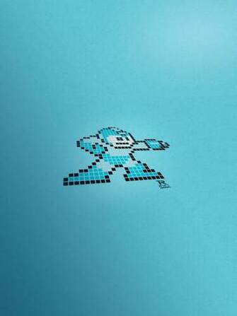 Ript T Shirts Mega Man Poster Wallpaper iPhone And iPad Retina