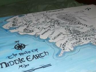 Map Of Middle Earth Wallpaper