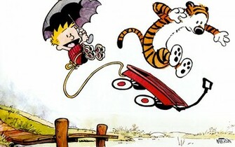 Calvin Hobbes Computer Wallpaper Desktop Background