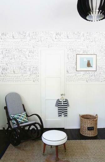 Wallpaper In Modern Nursery Nurserydesign