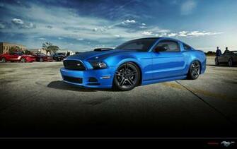 Mustang Blue Bomber Desktop And Mobile Wallpaper Wallippo