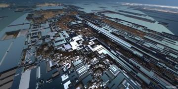 Aerial Industry HD Wallpaper Markjaybeefractal