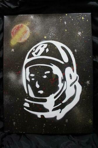 Billionaire Boys Club Logo Stencil Artwork By Hkdomo