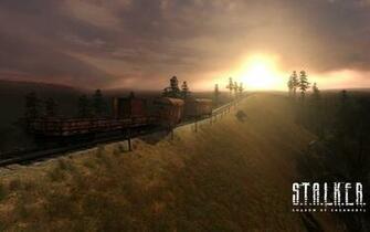 Stalker Shadow Of Chernobyl Train Wallpaper Pc Game