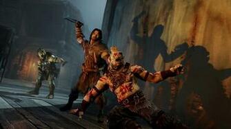 Middle Earth Shadow Of Mordor Killing Enemies HD Wallpaper