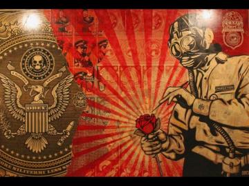 Artistic Wallpaper Shepard Fairey Street Art