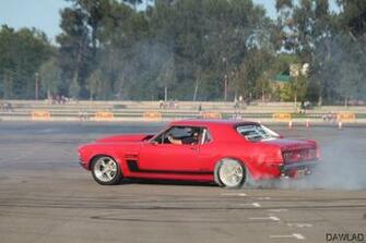 Burnout Mustang Wallpaper