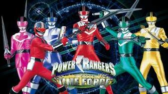 Here To Power Rangers Time Force Wallpaper That I Edited From