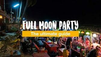 Full Moon Party Koh Phangan All Dates Information