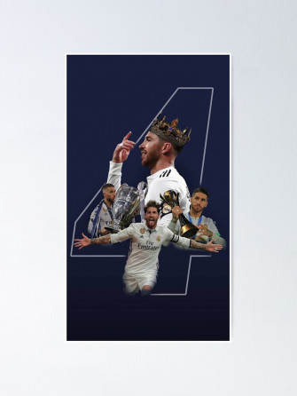 Art Sergio Ramos Wallpaper Poster By Dareenduren