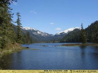 Manzanita Lake In Southeast Alaska Desktop Wallpaper