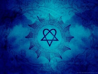Heartagram Blue Sign Image Jpg Phone Wallpaper By Kayla224
