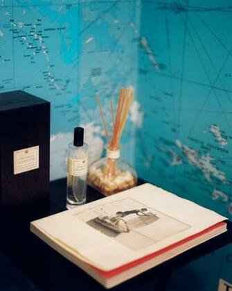 Map Print Powder Room Wallpaper Design Ideas Lonny