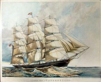 File M Reilly Clipper Ship Thermopylae Jpg Wikipedia The
